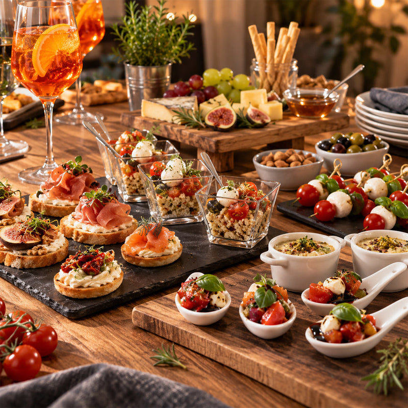 Schnelle Fingerfood-Ideen für den Aperitif zu Hause: Tipps und Tricks