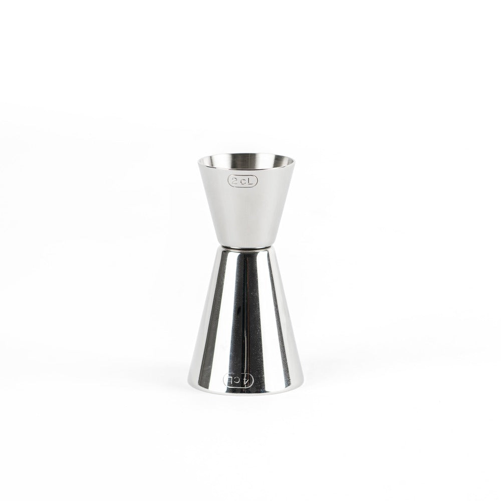 2-4 cl - Double Doseur En Acier Inoxydable