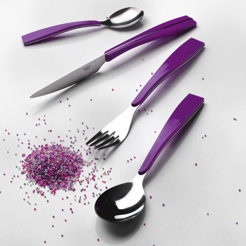 Led Juego de Cubiertos en Acero Inoxidable - Set 24 Pz