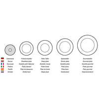 12.2 cm - Villeroy & Boch French Garden Fleurence Piattino Tazzina Caffè In Porcellana Premium - Set 6 Pz
