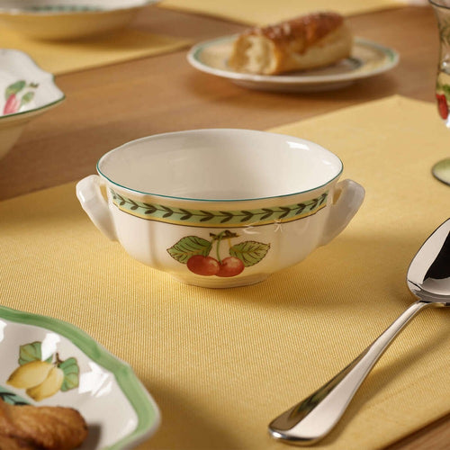 24 cl - Villeroy & Boch French Garden Fleurence Tazza Brodo In Porcellana Premium - Set 6 Pz