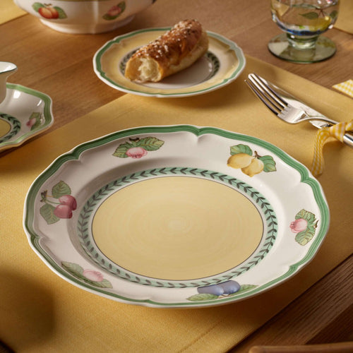 26.7 cm - Villeroy & Boch French Garden Fleurence Piatto Piano In Porcellana Premium - Set 6 Pz