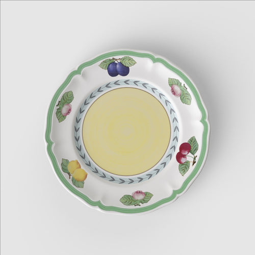 17.4 cm - Villeroy & Boch French Garden Fleurence Piatto Pane In Porcellana Premium - Set 6 Pz