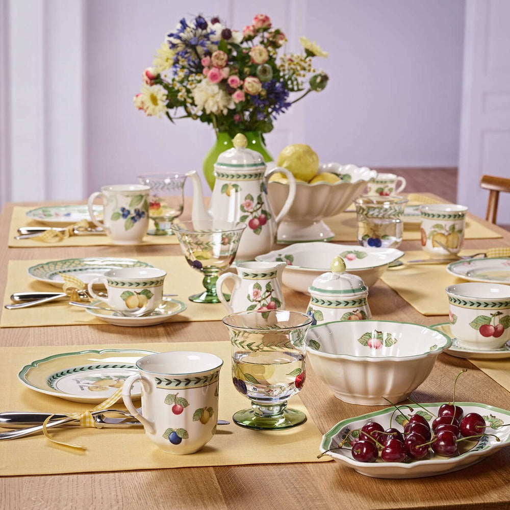 16.2x23.9 cm - Villeroy & Boch French Garden Fleurence Piattino Per Salsiera In Porcellana Premium