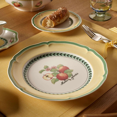 26.7 cm - Villeroy & Boch French Garden Valence Piatto Piano In Porcellana Premium - Set 6 Pz