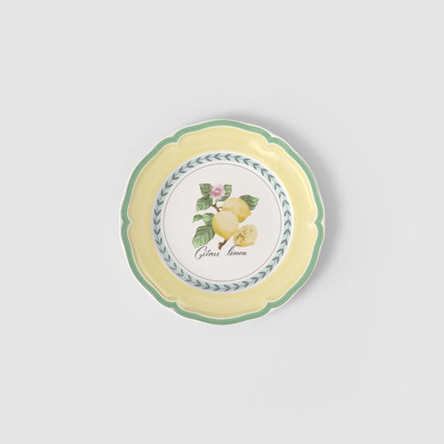 20.7 cm - Villeroy & Boch French Garden Valence Piatto Dessert In Porcellana Premium - Set 6 Pz