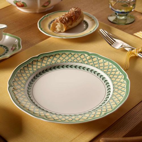 26.7 cm - Villeroy & Boch French Garden Orange Piatto Piano In Porcellana Premium - Set 6 Pz