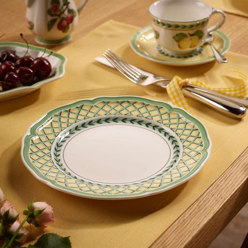 20.7 cm - Villeroy & Boch French Garden Orange Piatto Dessert In Porcellana Premium - Set 6 Pz