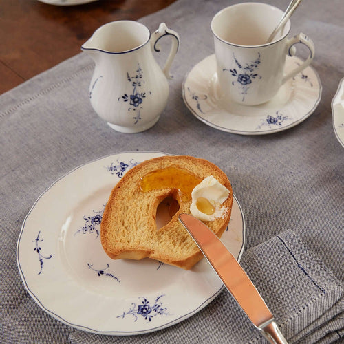 15.5 cm - Villeroy & Boch Vieux Luxembourg Piatto Pane In Porcellana Premium - Set 6 Pz