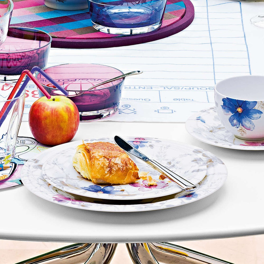 30 cm - Villeroy & Boch Mariefleur Gris Basic Piatto Gourmet In Porcellana Premium