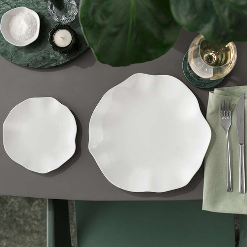 17.1 cm - Villeroy & Boch Pura Piatto Pane In Porcellana Premium - Set 6 Pz