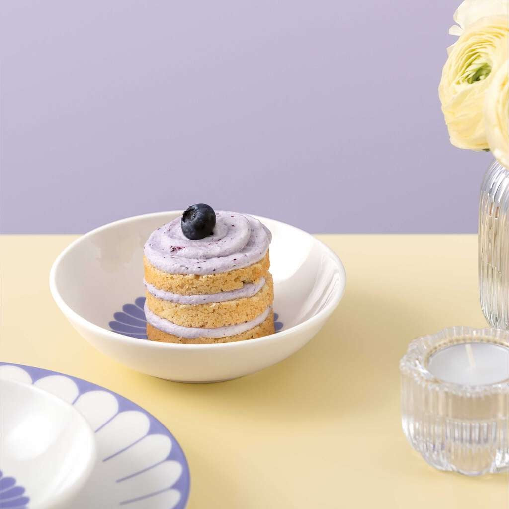 11 cl - Villeroy & Boch Fleur Coppetta Macedonia In Porcellana Premium Set 6 Pz