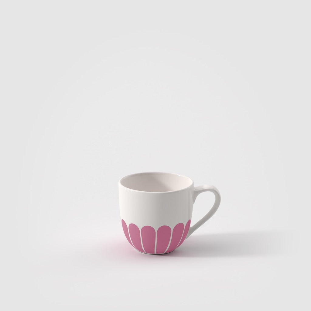 7 cl - Villeroy & Boch Fleur Tazzina Caffè In Porcellana Premium Set 6 Pz