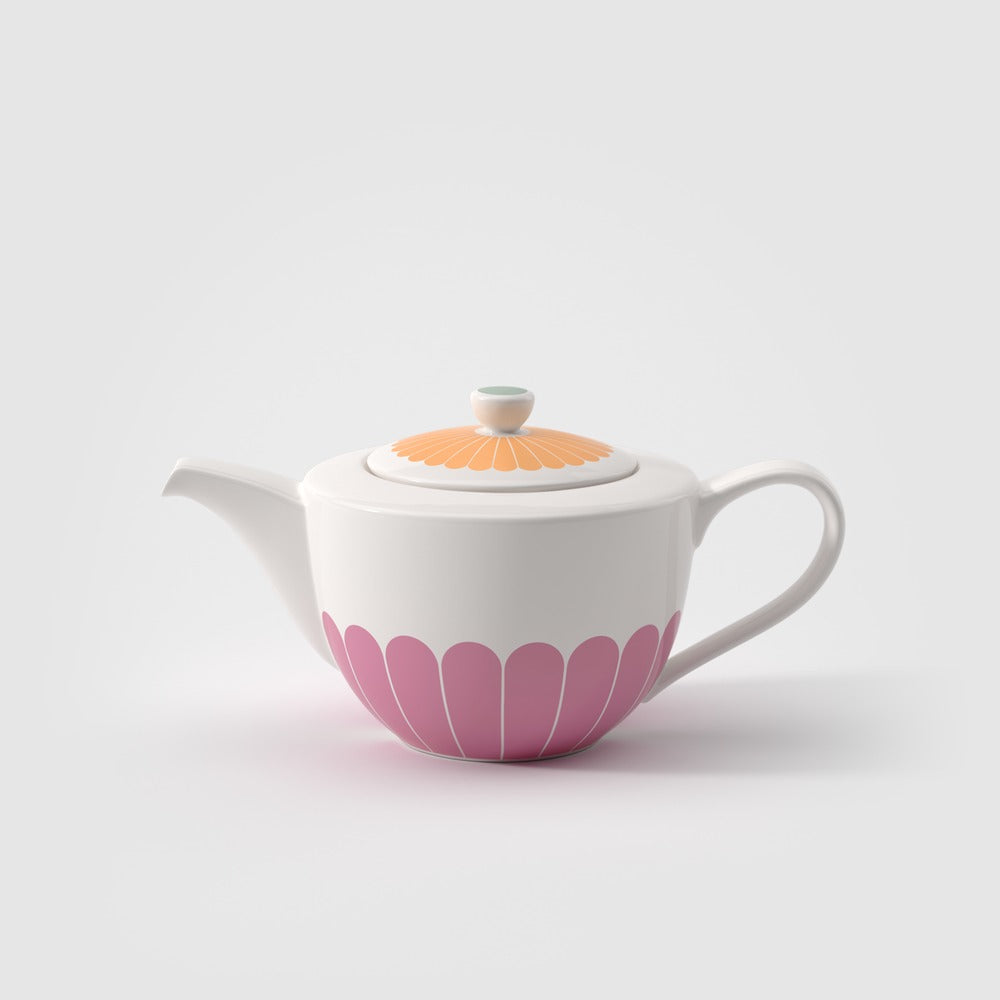 1.2 L - Villeroy & Boch Fleur Teiera In Porcellana Premium