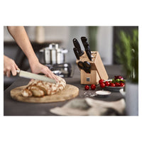 Zwilling 4 Stars Set Coltelli Con Ceppo In Acciaio Inox - Set 8 Pz