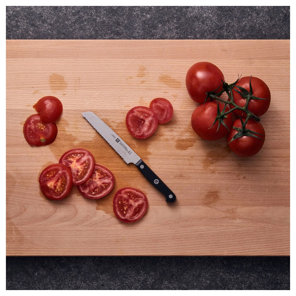 13 cm - Zwilling Gourmet Coltello Universale Seghettato In Acciaio Inox