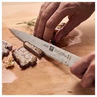 Zwilling Gourmet Coltello Carne Liscio In Acciaio Inox
