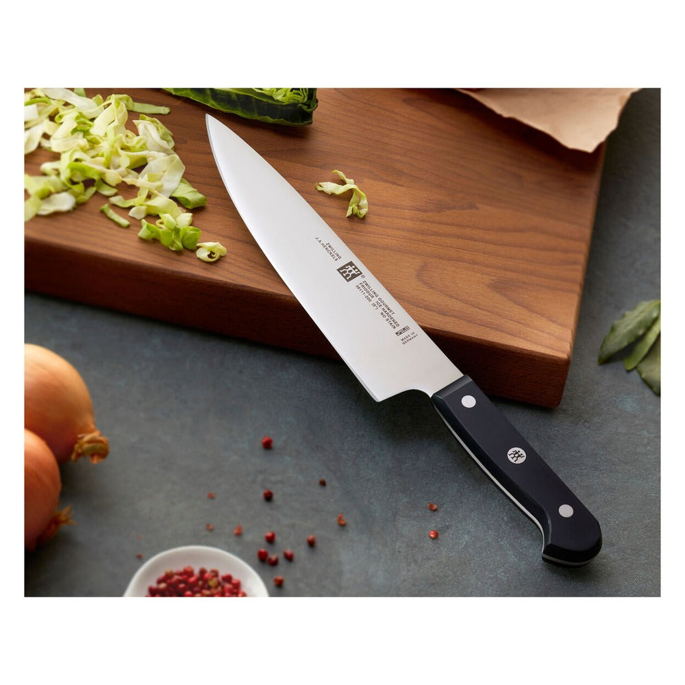 Zwilling Gourmet Coltello Chef Liscio In Acciaio Inox