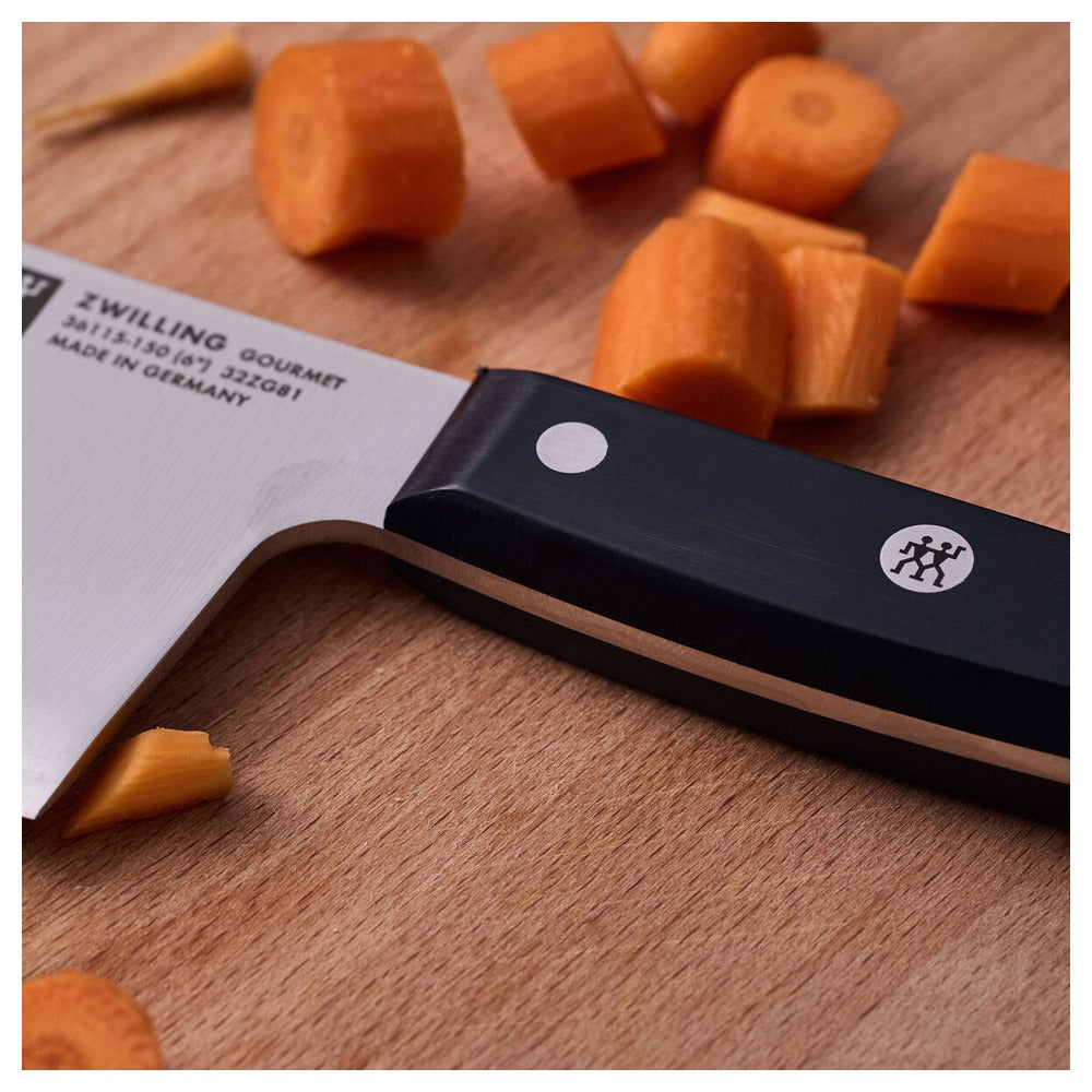 15 cm - Zwilling Gourmet Mannaia Liscia In Acciaio Inox