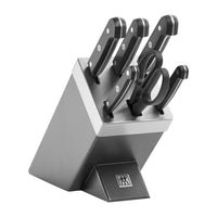 Zwilling Gourmet Set Coltelli Con Ceppo In Acciaio Inox - Set 7 Pz