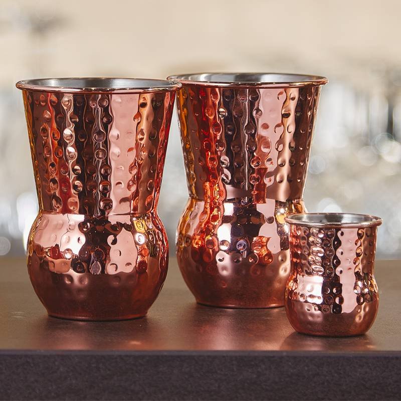 33 5 Cl Paderno Mug Julep Bicchiere Cocktail In Acciaio Inox