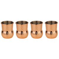 6 Cl Paderno Mug Julep Vaso Cóctel En Acero Inoxidable Set de 4 Piezas