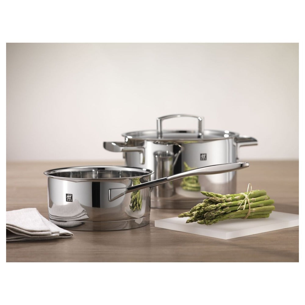 Zwilling Passion Batteria Pentole In Acciaio Inox 18/10 - Set 5 Pz