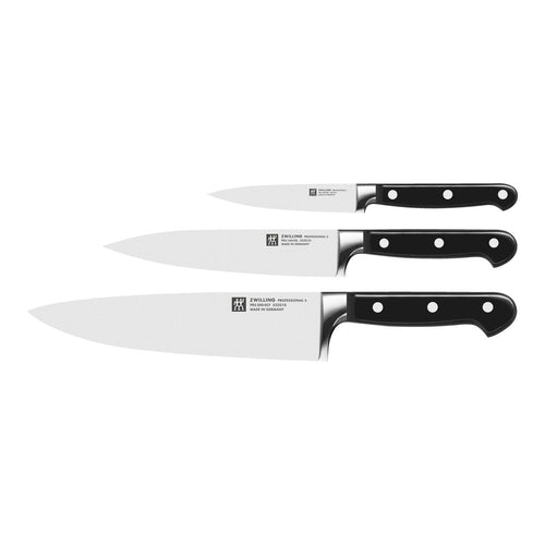 Zwilling Professional S Coltelli Cucina In Acciaio Inox con formula specifica - Set 3 Pz