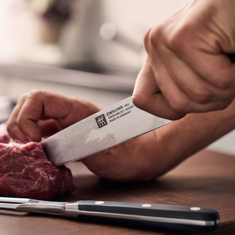 20 cm - Zwilling Pro Coltello Cucina Da Trancio In Acciaio Inox