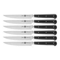 Zwilling Steak-Set Coltello Bistecca con Lama Rasoio In Acciaio Inox - Set 6 Pz
