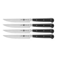 Zwilling Steak-Set Coltello Bistecca con Lama Seghettata In Acciaio Inox - Set 4 Pz