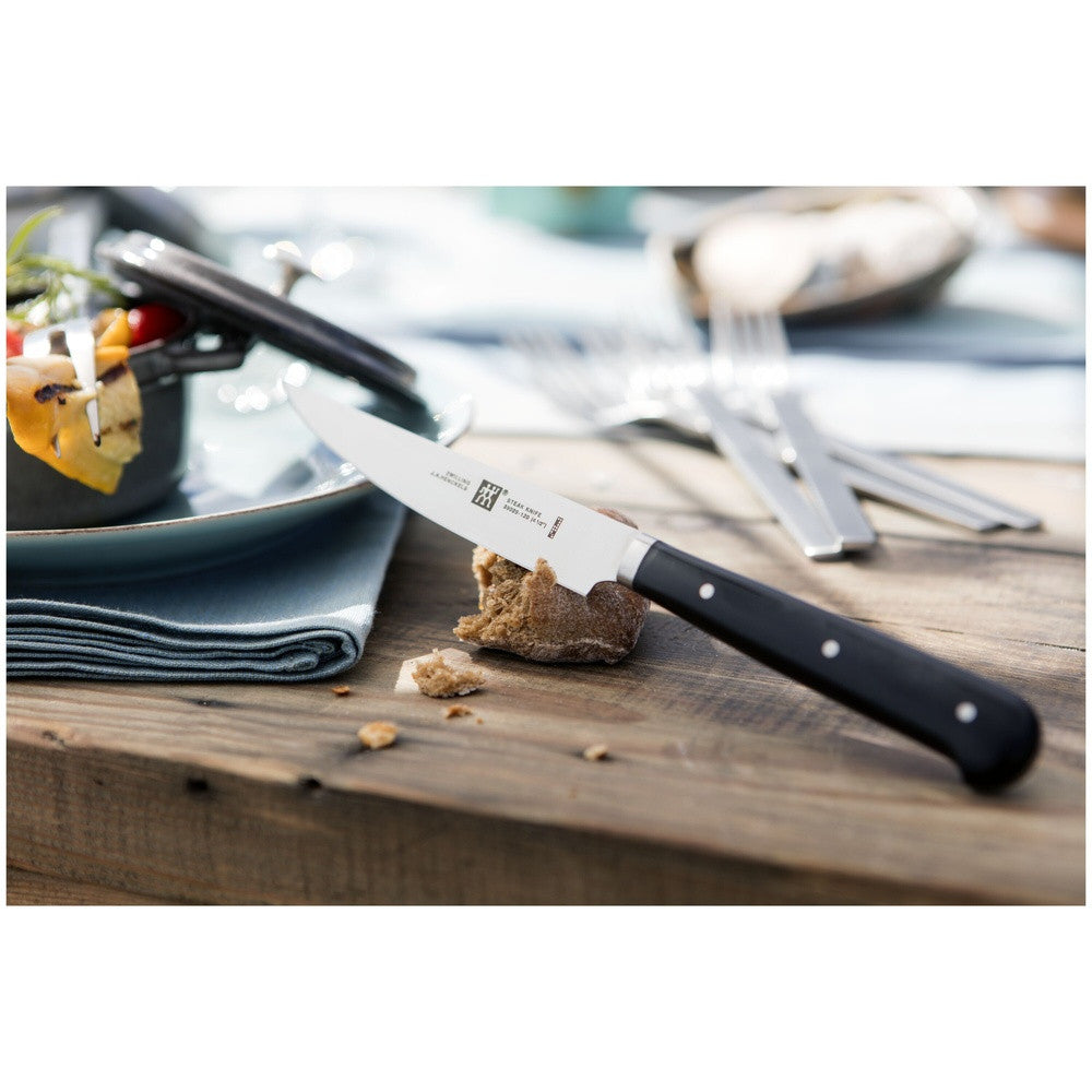 Zwilling Steak-Set Coltello Bistecca con Lama Seghettata In Acciaio Inox - Set 4 Pz