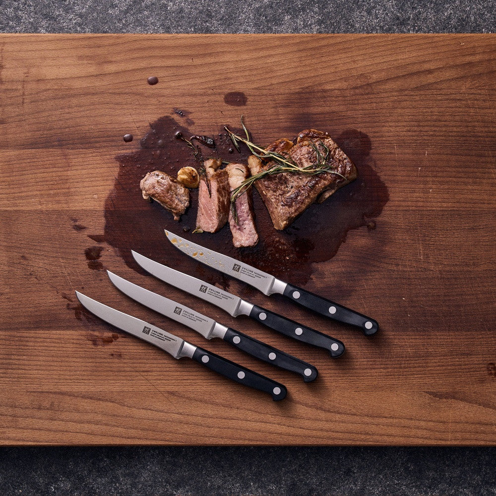 20 cm - Zwilling Professional S Coltello Bistecca In Acciaio Inox - Set 4 Pz