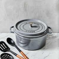 24 cm - Staub La Cocotte Casseruola Cocotte Rotonda In Ghisa