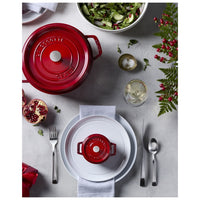 26 cm - Staub La Cocotte Casseruola Cocotte Rotonda In Ghisa