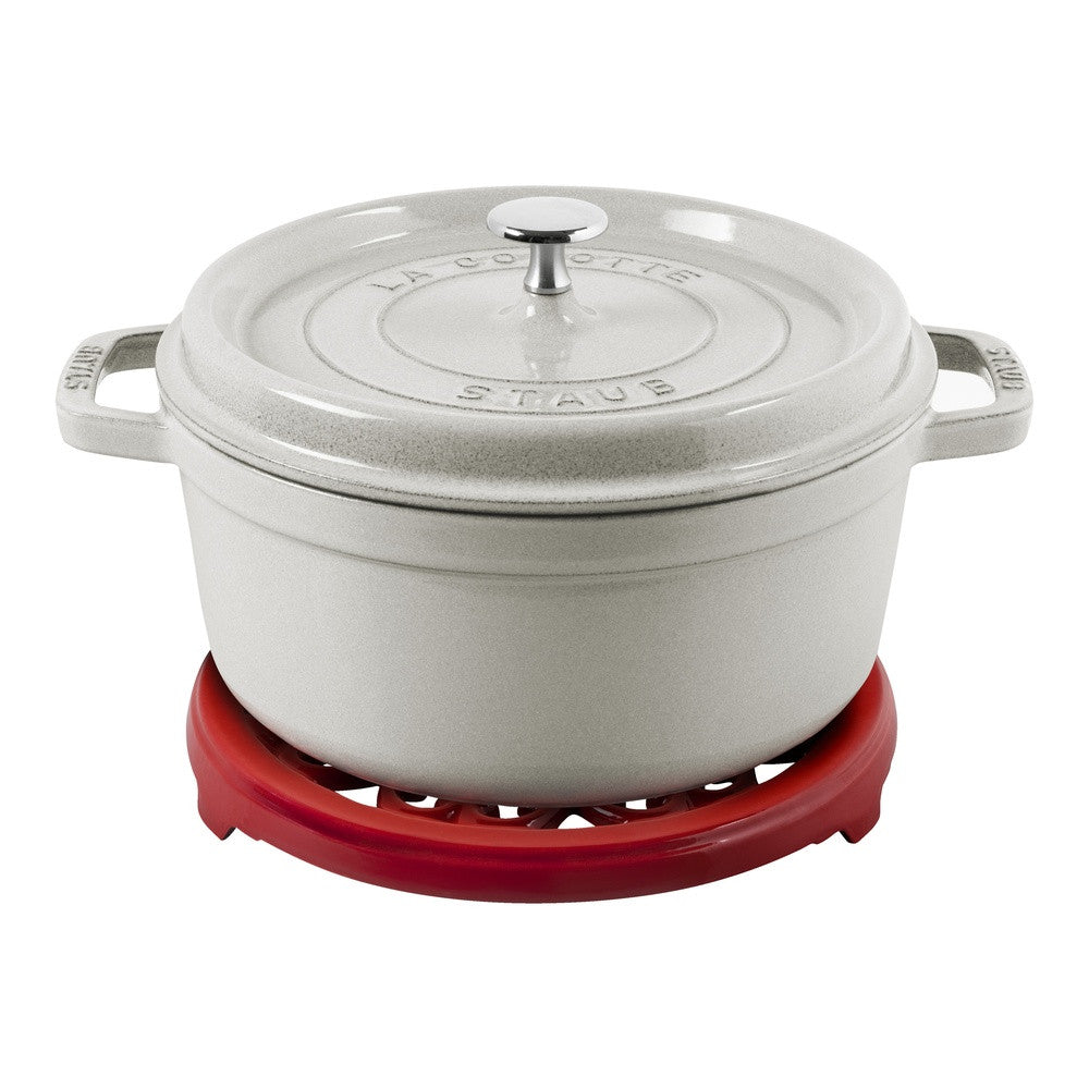 23 cm - Staub Sottopentola Rotondo In Ghisa