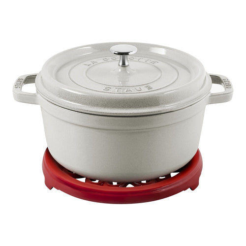 23 cm - Staub Sottopentola Rotondo In Ghisa