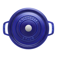 28 cm - Staub Cocotte Casseruola Rotonda In Ghisa Smaltata