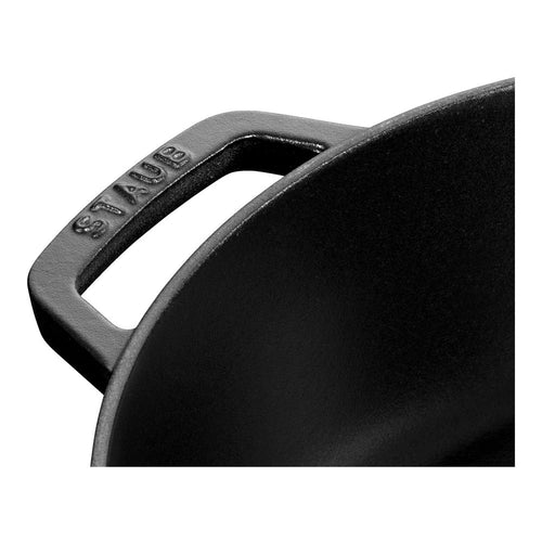 24 cm - Staub Braisers Tegame Basso Chistera Rotondo In Ghisa