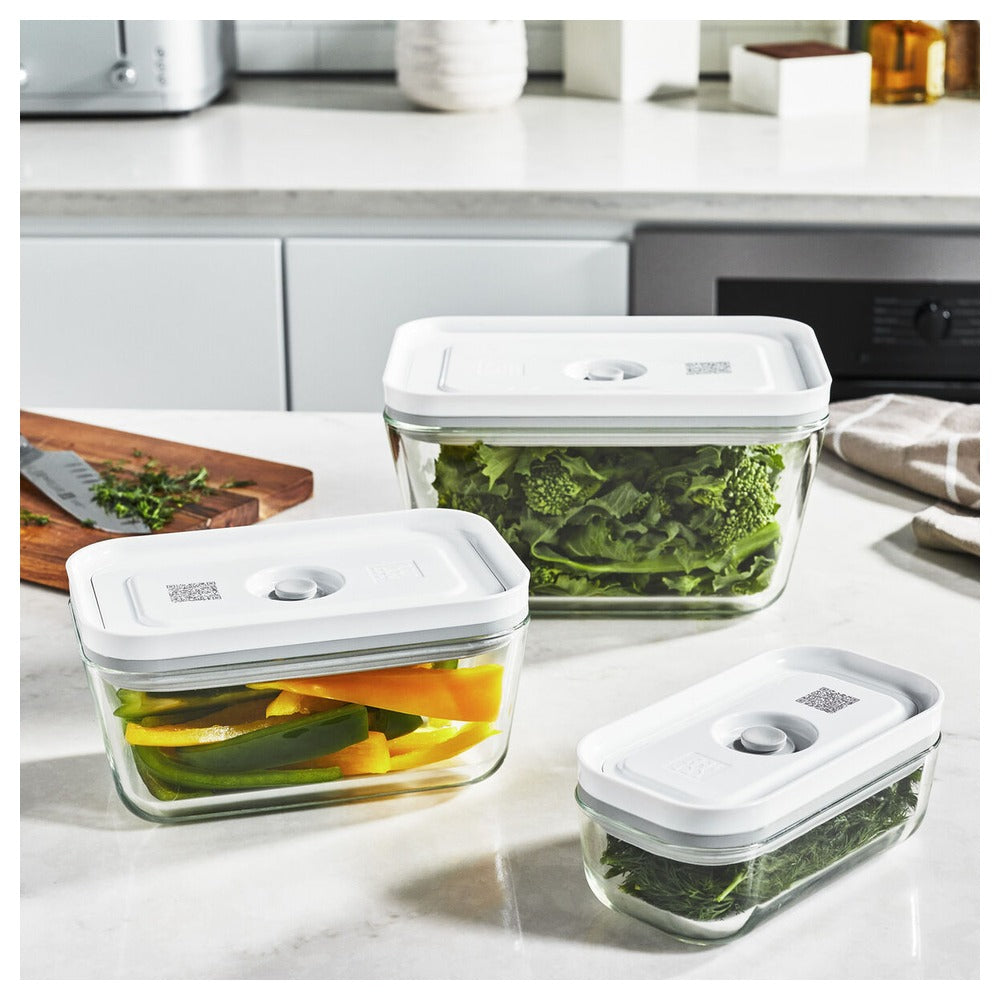 Zwilling Fresh & Save Set Contenitore Per Alimenti In Vetro - Set 3 Pz