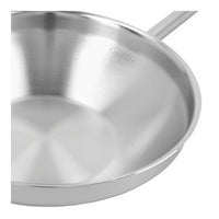 Demeyere Apollo Wok Fondo Piatto In Acciaio Inox 18/10