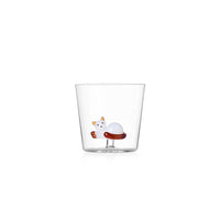 35 Cl Ichendorf Tabby Cat Bicchiere Acqua Gatti In Vetro Borosilicato Set 6 Pezzi