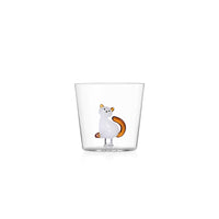 35 Cl Ichendorf Tabby Cat Bicchiere Acqua Gatti In Vetro Borosilicato Set 6 Pezzi
