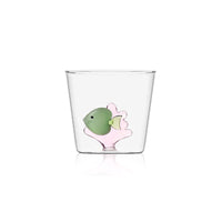 35 Cl Ichendorf Marine Garden Bicchiere Acqua Pesci Con Alghe In Vetro Borosilicato Set 6 Pezzi