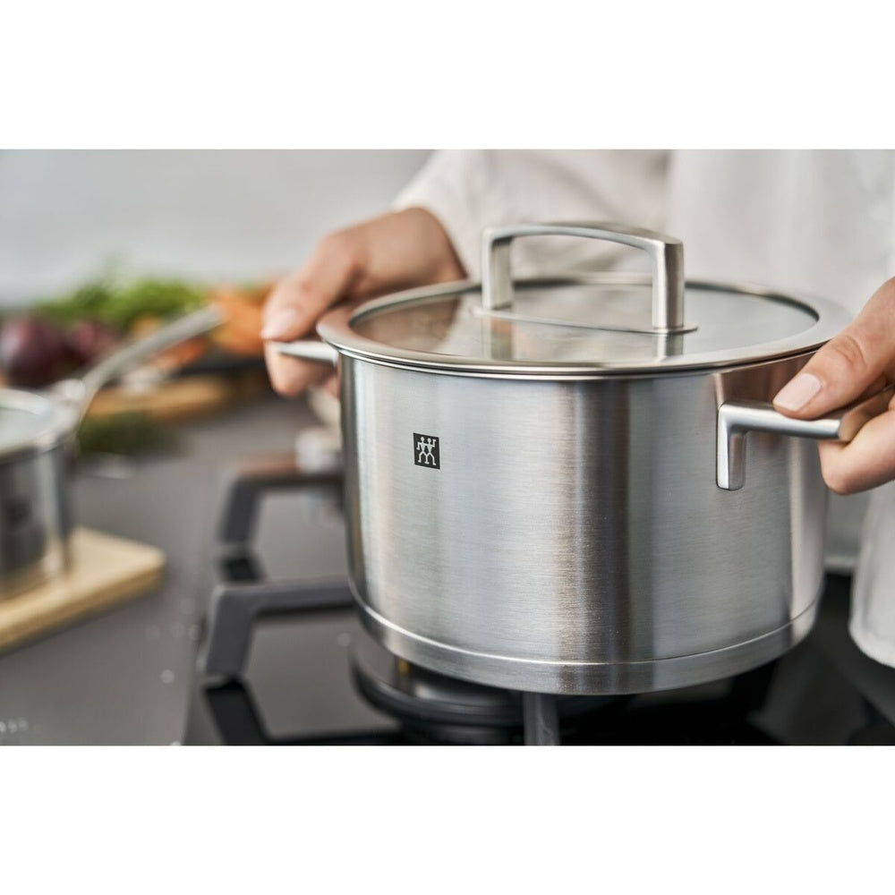Zwilling Vitality Batteria Pentole In Acciaio Inox 18/10 - Set 5 Pz