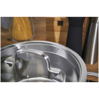Zwilling TrueFlow Batteria Di Pentole In Acciaio Inox - Set 4 Pz