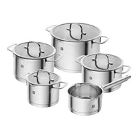 Zwilling TrueFlow Batteria Di Pentole In Acciaio Inox - Set 5 Pz