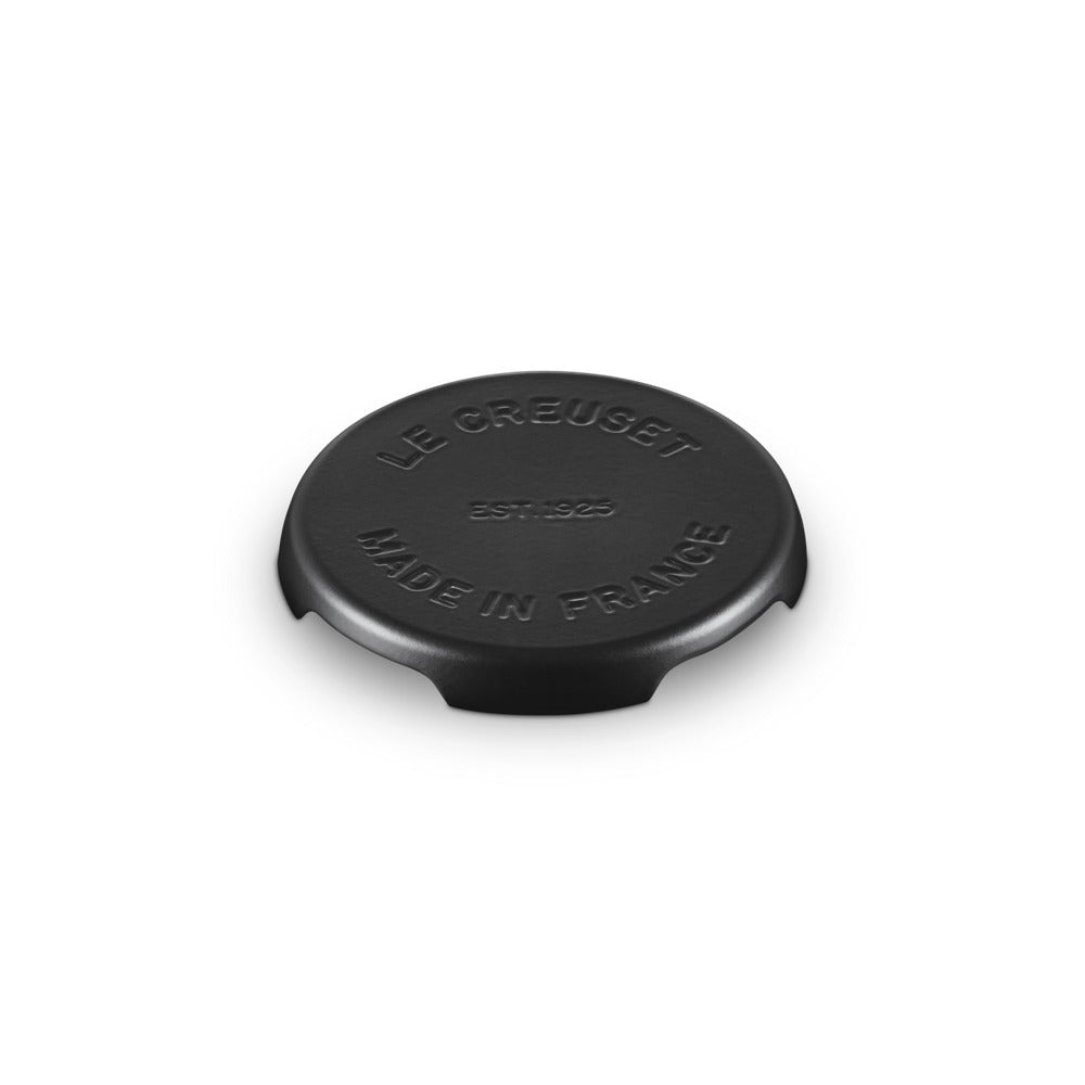 22 cm - BBQ Outdoor Evolution Runder Untersetzer Aus Emailliertem Gusseisen