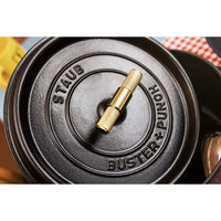 24 cm - Staub La Cocotte Buster + Punch Casseruola Cocotte Rotonda In Ghisa