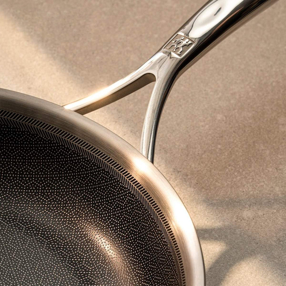 20-24-28 cm - Zwilling Peak Set Padelle Antiaderenti In Acciaio Inox - Set 3 Pz